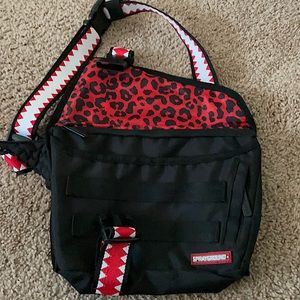 Spray ground crossbody bag